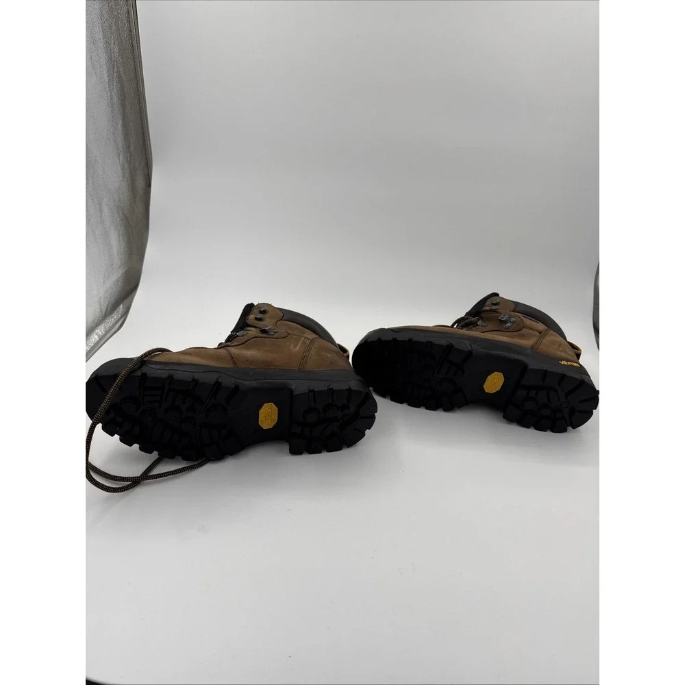 Ascend Vibram Waterproof Leather Hiking Boots Men's Size 10